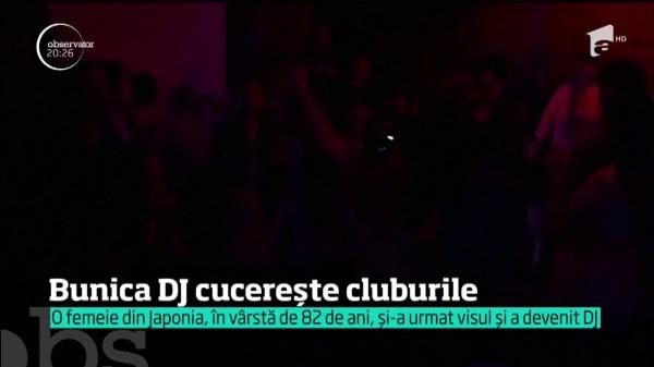 O femeie din Japonia, în vârstă de 82 de ani, și-a urmat visul și a devenit Dj