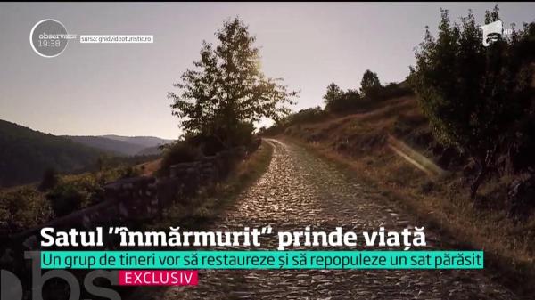 Un grup de tineri vor să restaureze și să repopuleze un sat părăsit din Hunedoara!