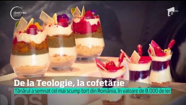 De la Teologie, la cofetărie. AURUL se numără printre ingredientele sale preferate!