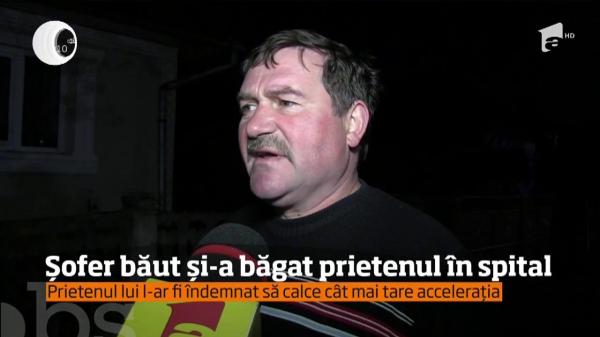Cluj: o cursă nebună a unui şofer băut a băgat în spital un tânăr de 17 ani