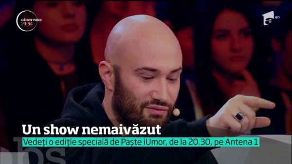 Show nemaivăzut la iUmor! Cei trei juraţi au fost fascinaţi de numărul lui!