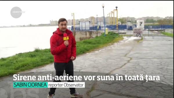 SUTE de SIRENE vor suna mâine în România. Autorităţile se pregătesc de cel mai amplu exerciţiu