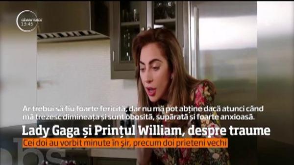 Lady Gaga, BOLNAVĂ PSIHIC? Artista s-a alăturat unei campanii lansate de Prințul William