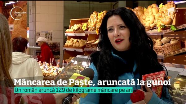 Masa de Paşte a ajuns la gunoi! Un român aruncă de sărbători, în medie, 16 kilograme de mâncare