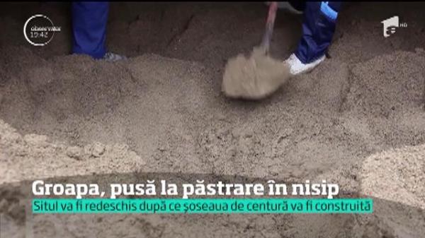 Un sit arheologic valoros a fost astupat, la Rm. Sărat