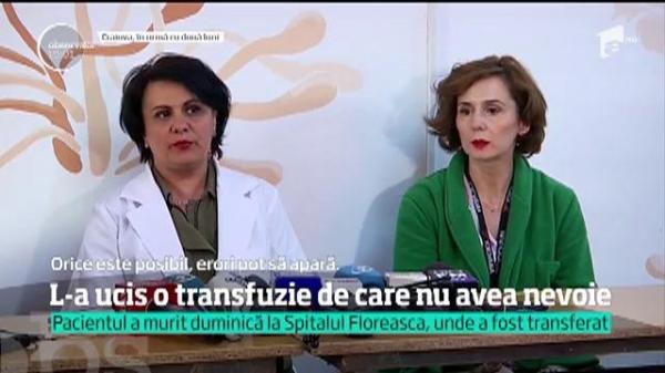 A murit cu zile! O asistentă i-a făcut o transfuzie de care nu avea nevoie, cu sânge din altă grupă sangvină decât a lui