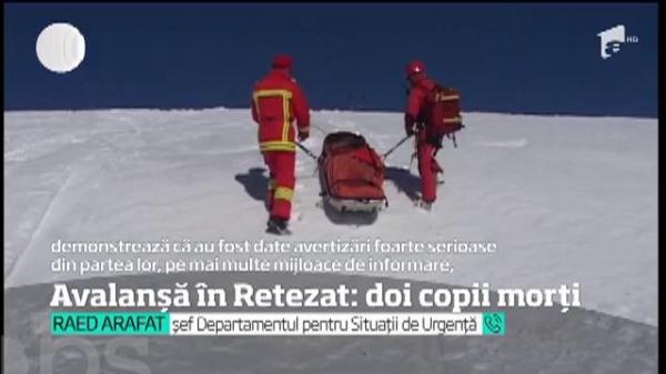 Filmul tragediei provocate de avalanșa din Retezat. Alpinista Dor Geta Popescu, de 14 ani, e una dintre victime