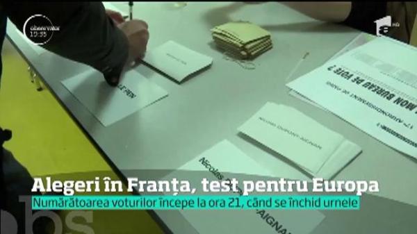 Probleme de securitate la mai multe secţii de votare, la alegerile din Franţa