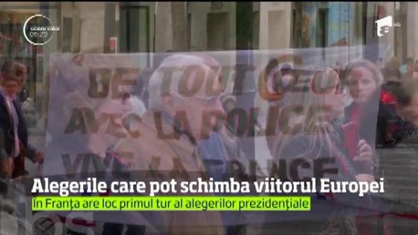 ALEGERILE DIN FRANŢA pot schimba viitorul Europei! Patru candidaţi au şanse reale să ajungă în turul doi, fapt FĂRĂ PRECEDENT