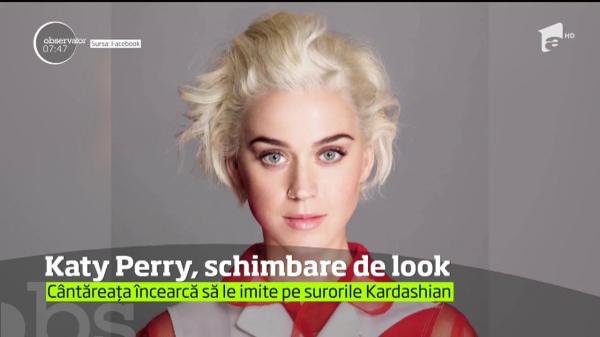 Schimbare de look pentru Katy Perry! Starul pop seamănă IZBITOR cu o altă divă de peste Ocean (VIDEO)