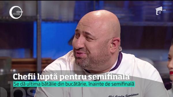 Ultima bătălie din bucătărie, înainte de semifinala Chefi la Cuțite