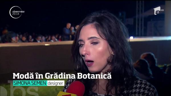 Spectacol de modă în Grădina Botanică! 12 designeri şi-au prezentat cele mai noi colecţii de primăvară-vară