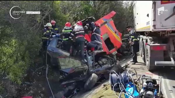 Şoferul de TIR care a ucis cinci oameni, pe o şosea din Olt, era un adevărat kamikaze!