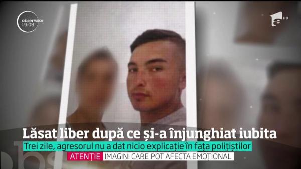 Lăsat LIBER după ce ŞI-A ÎNJUNGHIAT IUBITA de 17 ani!