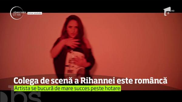 SUCCES RĂSUNĂTOR! La numai 21 de ani, o artistă din România împarte aceeaşi scenă cu Rihanna