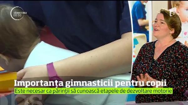 Kinetoterapia pentru copii. Cât de importantă este pentru dezvoltarea bebeluşului în primul an de viaţă