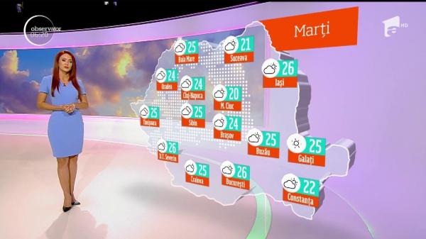 Meteo 2 Mai- Vreme frumoasă astătzi, cu maxime de 26 de grade