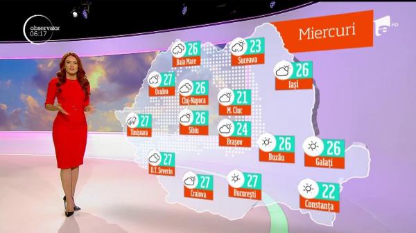 Meteo 3 Mai 2017- Peste 26 de grade vor arăta termometrele astăzi, în capitală!