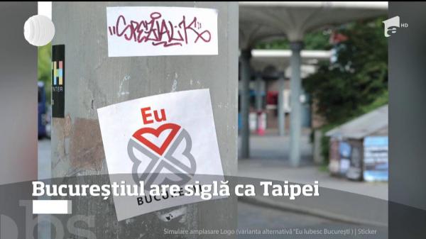 Bucureștiul are siglă ca Taipei. Primăria Capitalei a descalificat învingătorul pentru logoul Capitalei