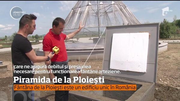 Fântâna arteziană din Ploiești este un edificiu unic în România