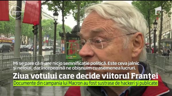 Zi de Foc în Franţa. Francezii își aleg președintele. Emmanuel Macron este în continuare favorit în sondaje