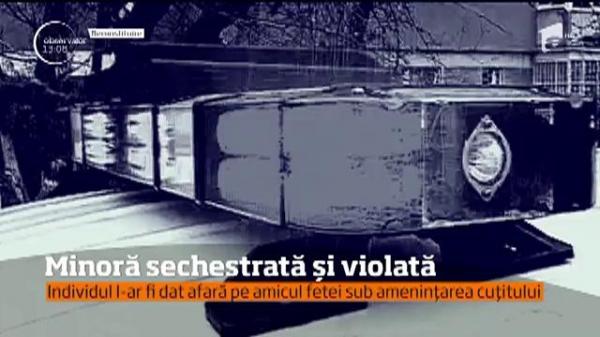 Un bărbat de 47 de ani din Sibiu a fost arestat preventiv după ce ar fi sechestrat şi violat o fată de 15 ani