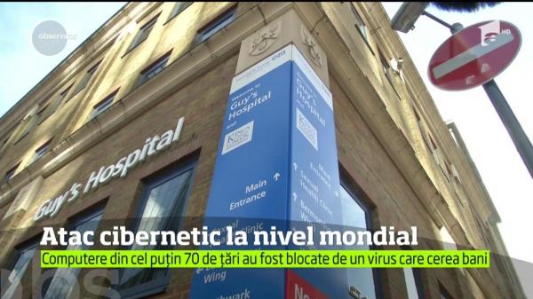 Atac cibernetic la nivel mondial în cel puţin 74 de ţări