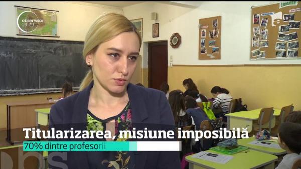 Titularizarea, o misiune imposibilă pentru tinerii care termină facultatea şi vor să fie profesori
