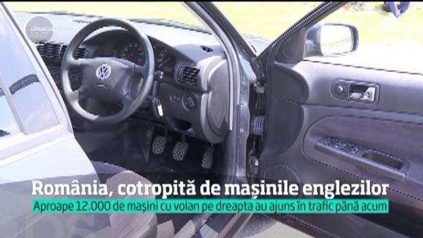 România, invadată de maşini cu volan pe dreapta!