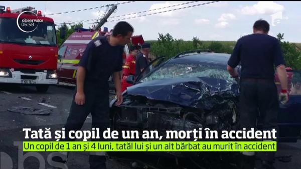 Tragedie pe un drum din Satu Mare! Copil de un an şi tatăl lui au murit într-un teribil accident