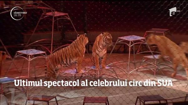 ULTIMUL SPECTACOL al celui mai iubit circ din Statele Unite!
