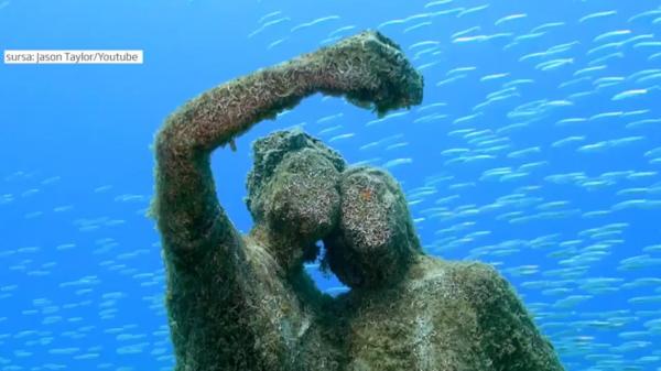 Muzeul subacvatic din Insula Lanzarote e considerat o minune a lumii moderne