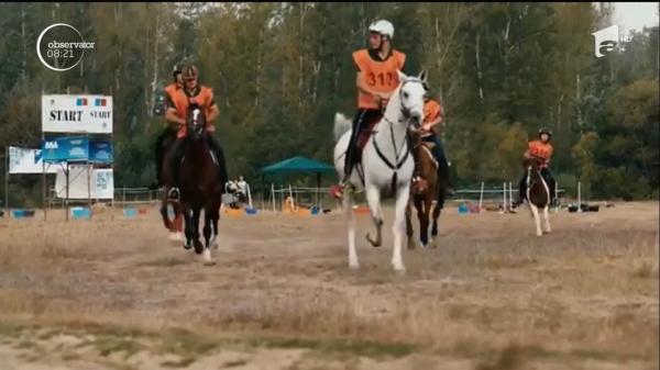 Cel mai bun să învingă: cursă spectaculoasă de cai, la Sălcioara