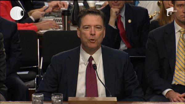 Declaraţiile incendiare ale lui James Comey, fostul director FBI audiat asupra implicării Rusiei în alegerile prezidențiale: "Trump a minţit"