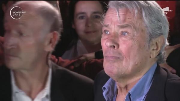 Apariţie legendară la Festivalul de film din Cluj! Actorul Alain Delon a venit pentru prima data în România