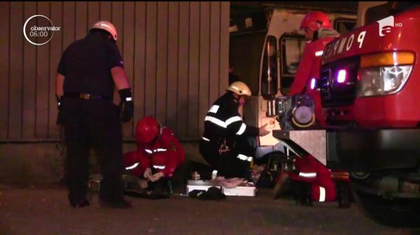 Scene de groază la Baia Mare! Un bărbat se zbate între viaţă şi moarte, după ce a fost strivit de un autobuz