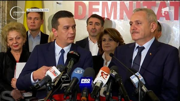 Războiul deschis dintre Liviu Dragnea şi Sorin Grindeanu aruncă România în haos