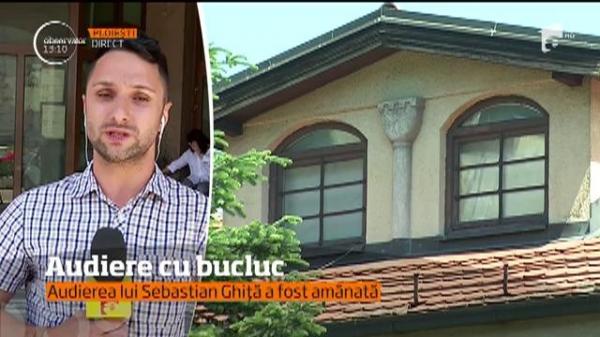 Sebastian Ghiţă nu a mai fost audiat în dosarul Herţanu