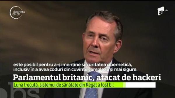 Atac cibernetic la Parlamentul Marii Britanii