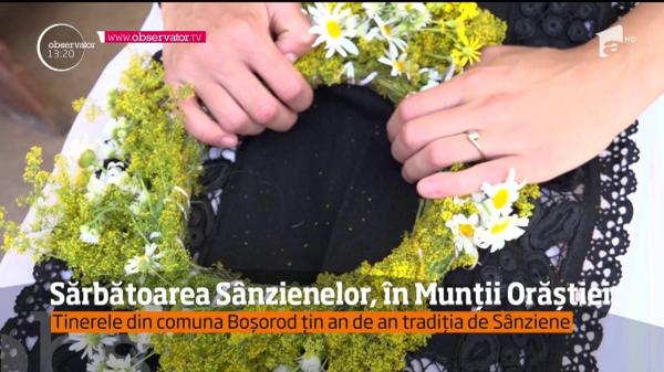 Sărbătoarea Sânzienelor, în Munții Orăștiei