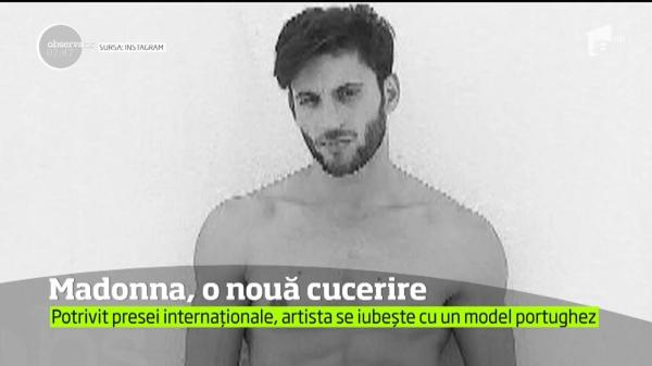 Madonna se iubește cu un tânăr model portughez