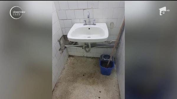 Imagini revoltătoare la Spitalul Judeţean Focşani! Toaletele pentru pacienţi sunt un adevărat focar de infecţie