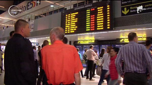 Cursele aeriene, date peste cap de ploile abundente! Mai multe zboruri au fost anulate, iar alte zeci au avut întârzieri mari