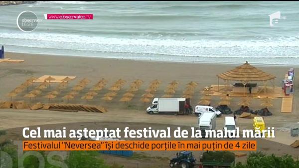 Neversea, pe ultima sută de metri! Constanţa se pregăteşte de cel mai mare festival de la malul Marii Negre