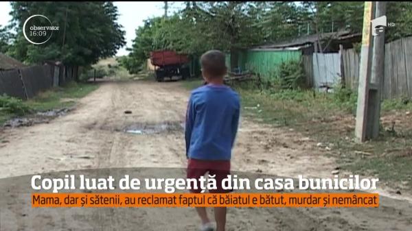 RĂZBUNARE DEMENTĂ la Vaslui. Copil de 7 ani, răpit de tatăl PUȘCĂRIAȘ, găsit MURDAR și ÎNFOMETAT, ținut de bunici în MIZERIE