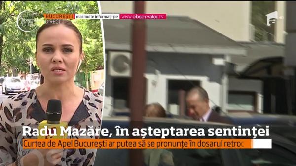 Radu Mazăre îşi aşteaptă sentinţa în dosarul retrocedărilor ilegale din Constanţa şi Mamaia (VIDEO)