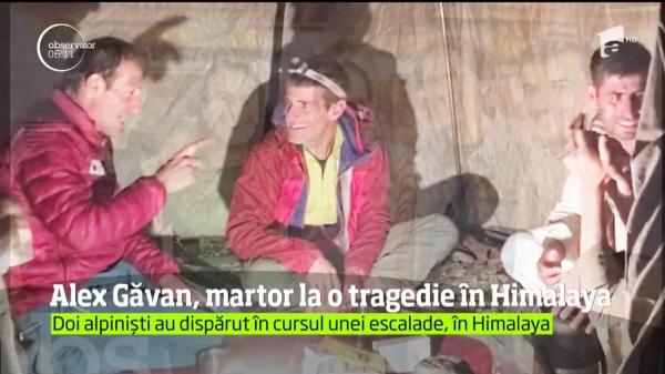 Alpinistul Alex Găvan a abandonat un proiect de ascensiune pentru a salva doi alpinişti dispăruţi în Himalaya