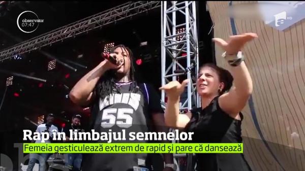 VIRAL! Cum arată o melodie rap interpretată pentru surdo-muţi