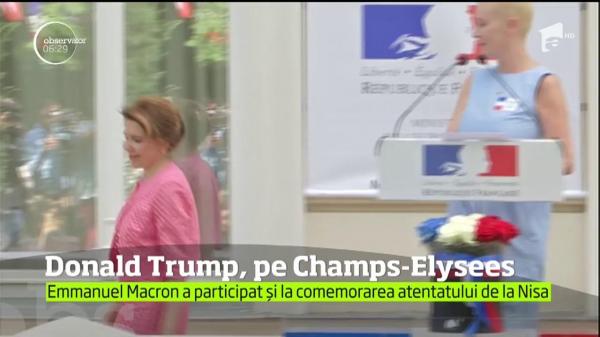 Donald Trump, pe Champs-Élysées de Ziua Națională a Franței!