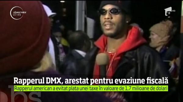 Rapperul DMX, arestat pentru evaziune fiscală! Ce pedeapsă riscă artistul american!